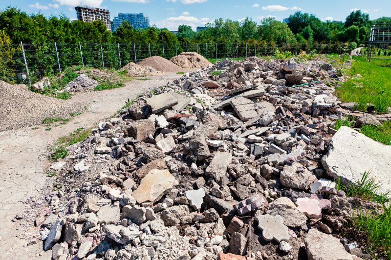 Construction debris removal